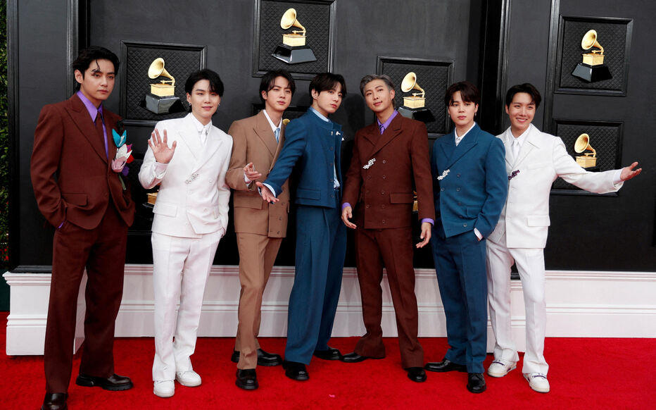 Le groupe de K Pop BTS et ses chansons typiques