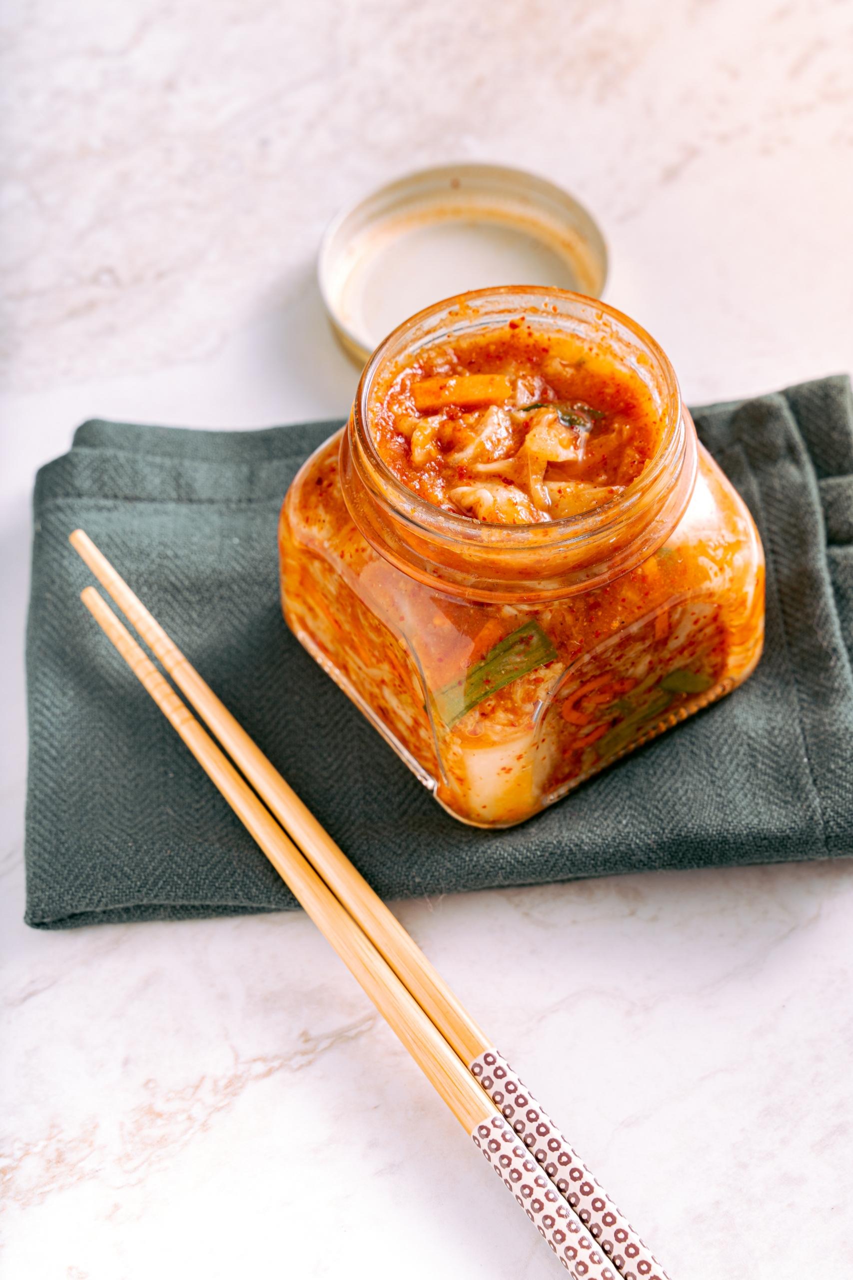 bocal de kimchi coréen