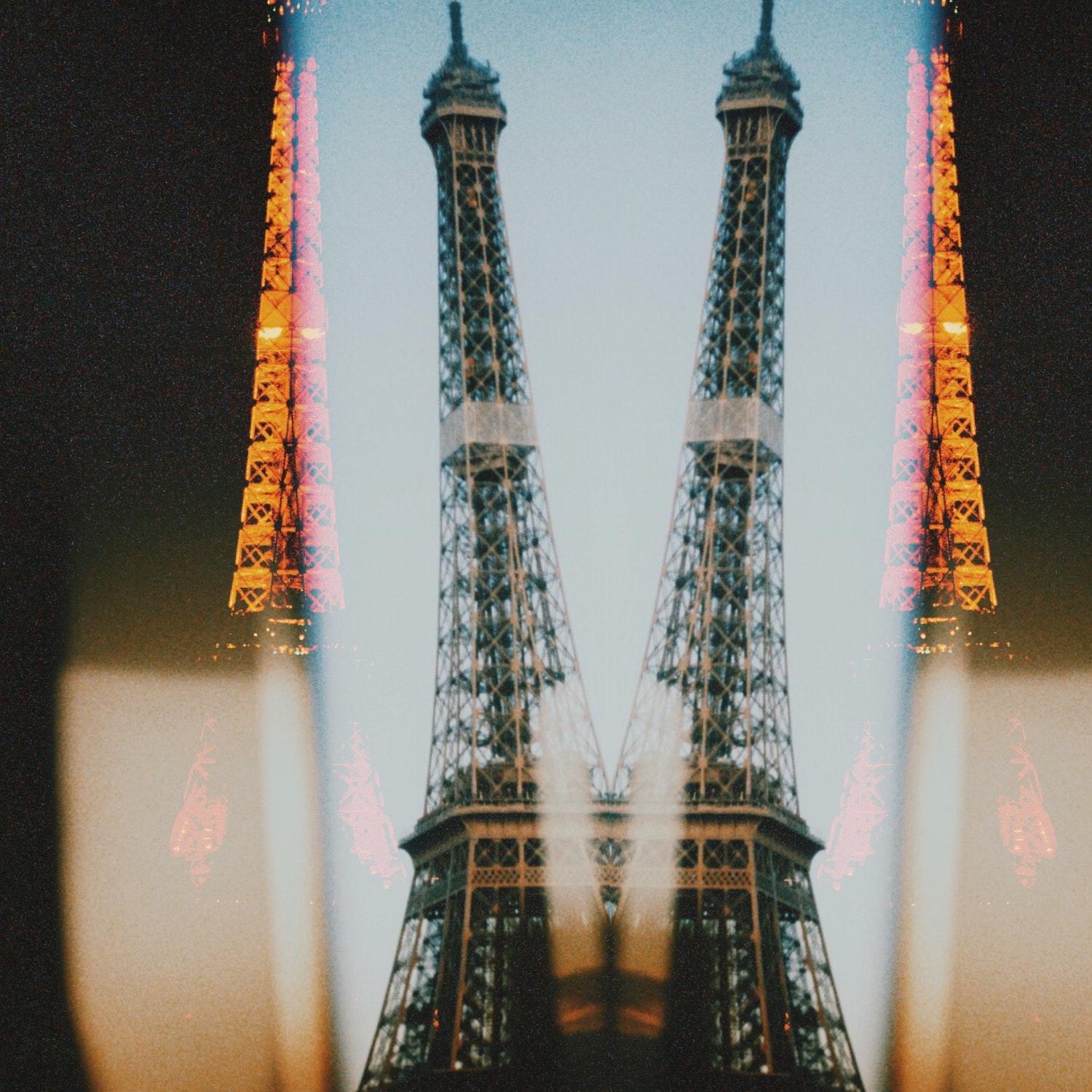 La Tour Eiffel à Paris.