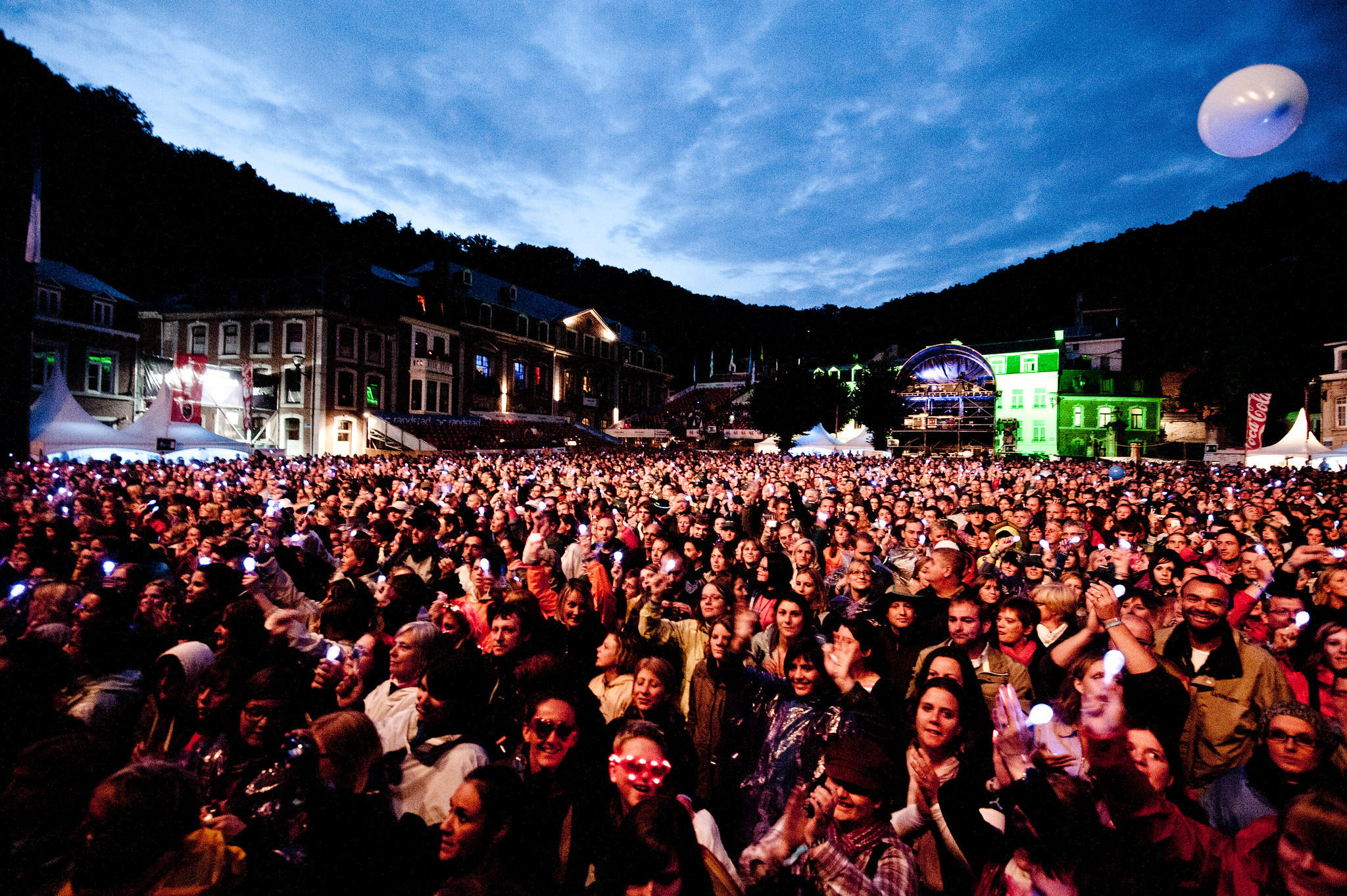 Une foule lors d'une édition des Francofolies !