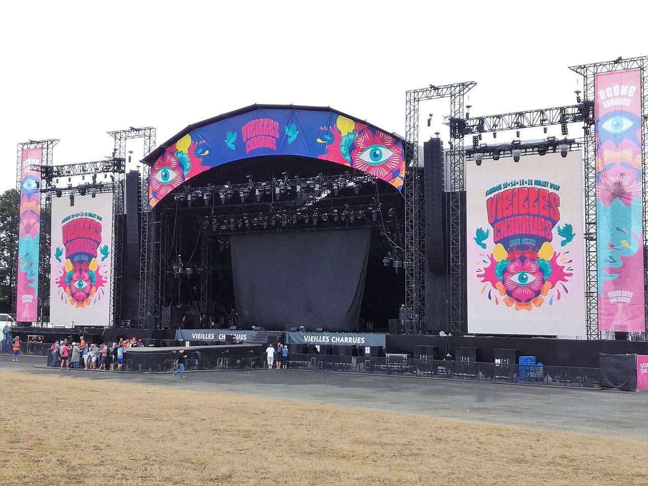 La scène des Vieilles Charrues pour chaque édition est la même !