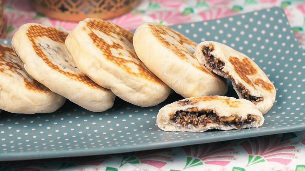 un hotteok au chocolat