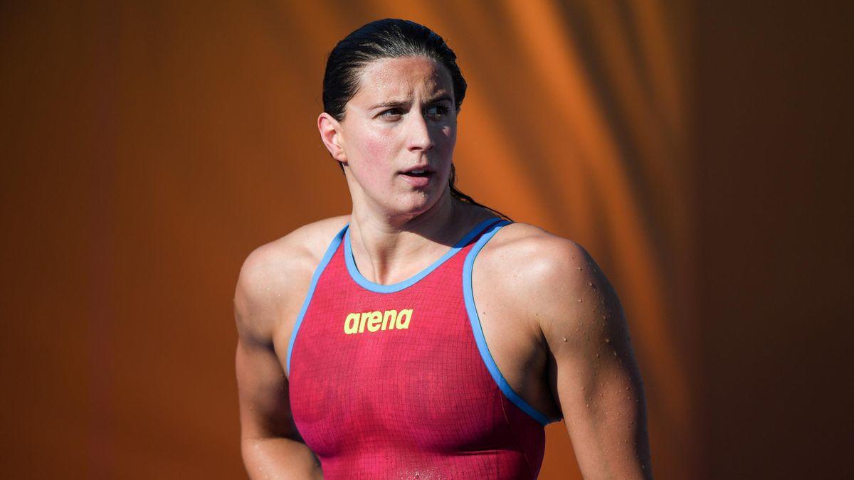 Charlotte Bonnet en maillot de bain.