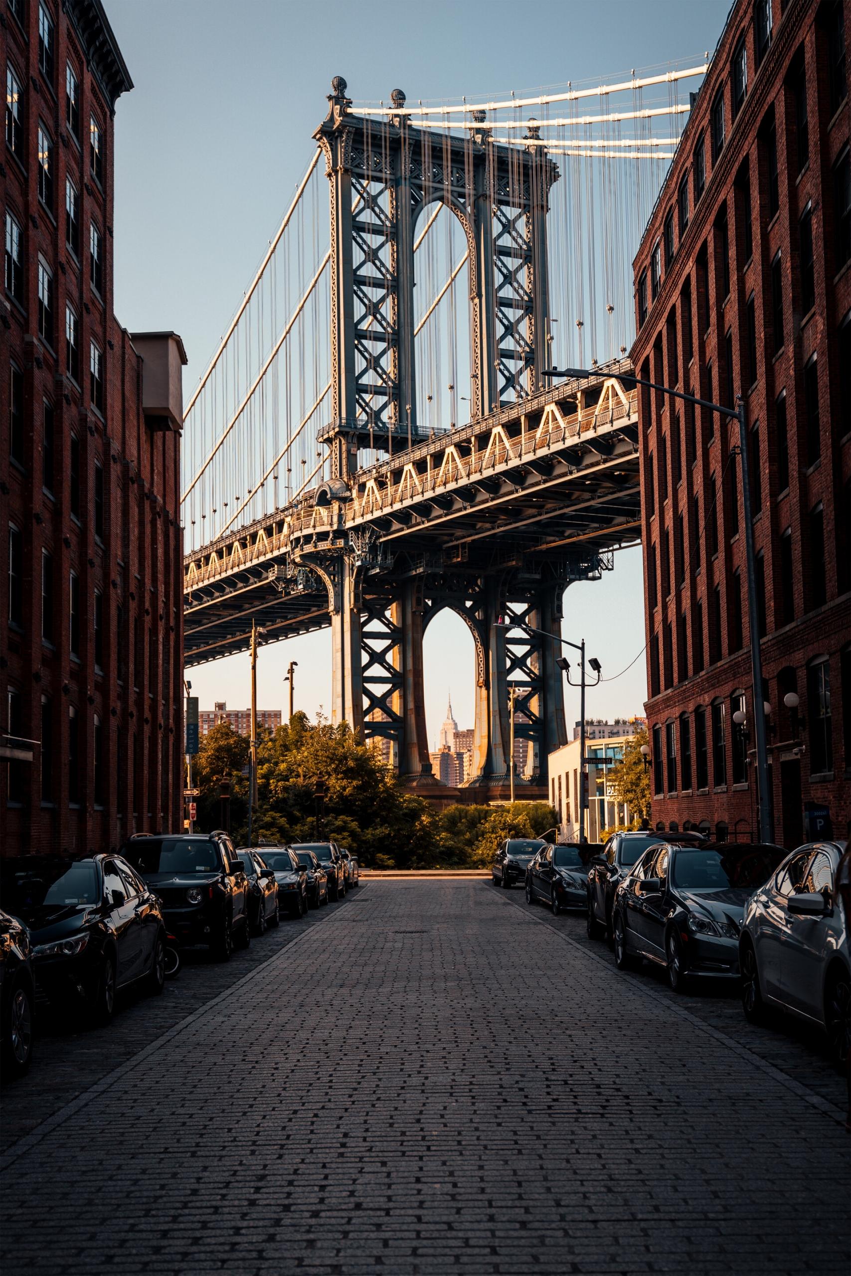 Le mythique pont de Brooklyn, à New York !