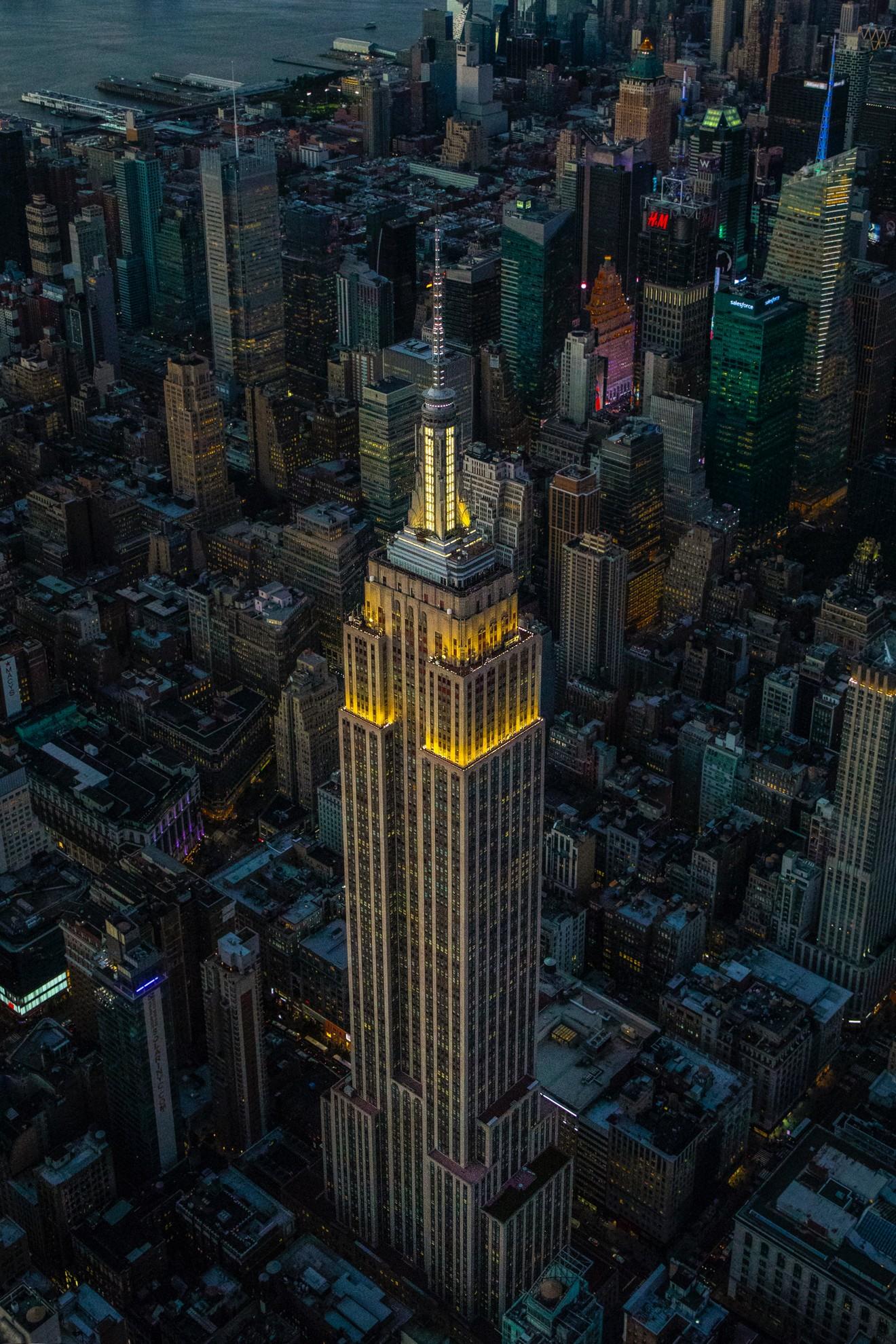 Un des plus hauts bâtiments de New York