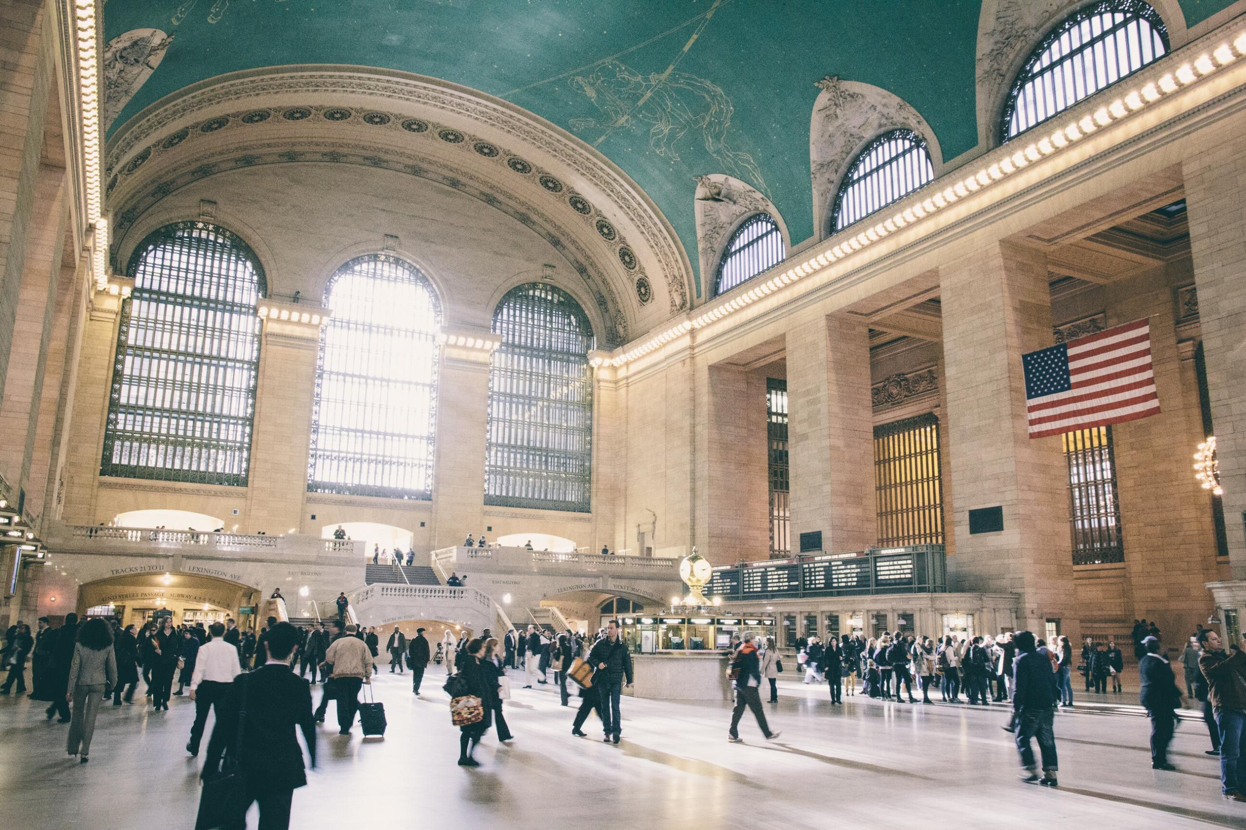 Le hall iconique de Grand Central Terminal à New York.