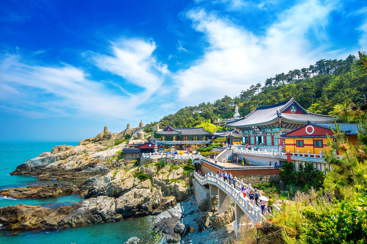 Temple Haedong Yonggungsa à Busan