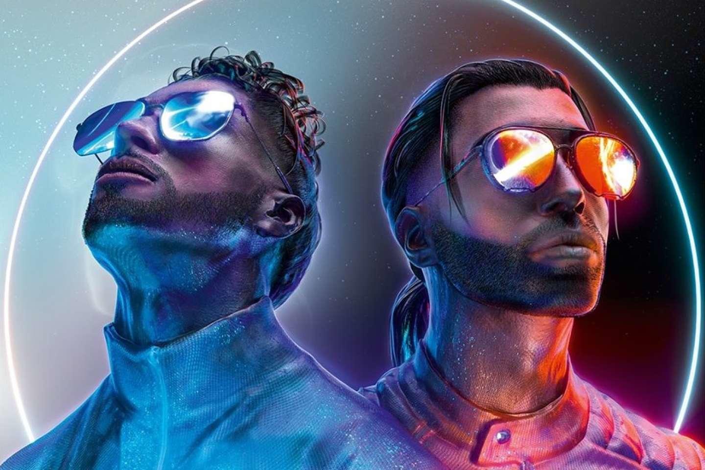 La pochette du groupe PNL pour l'album "Deux frères".