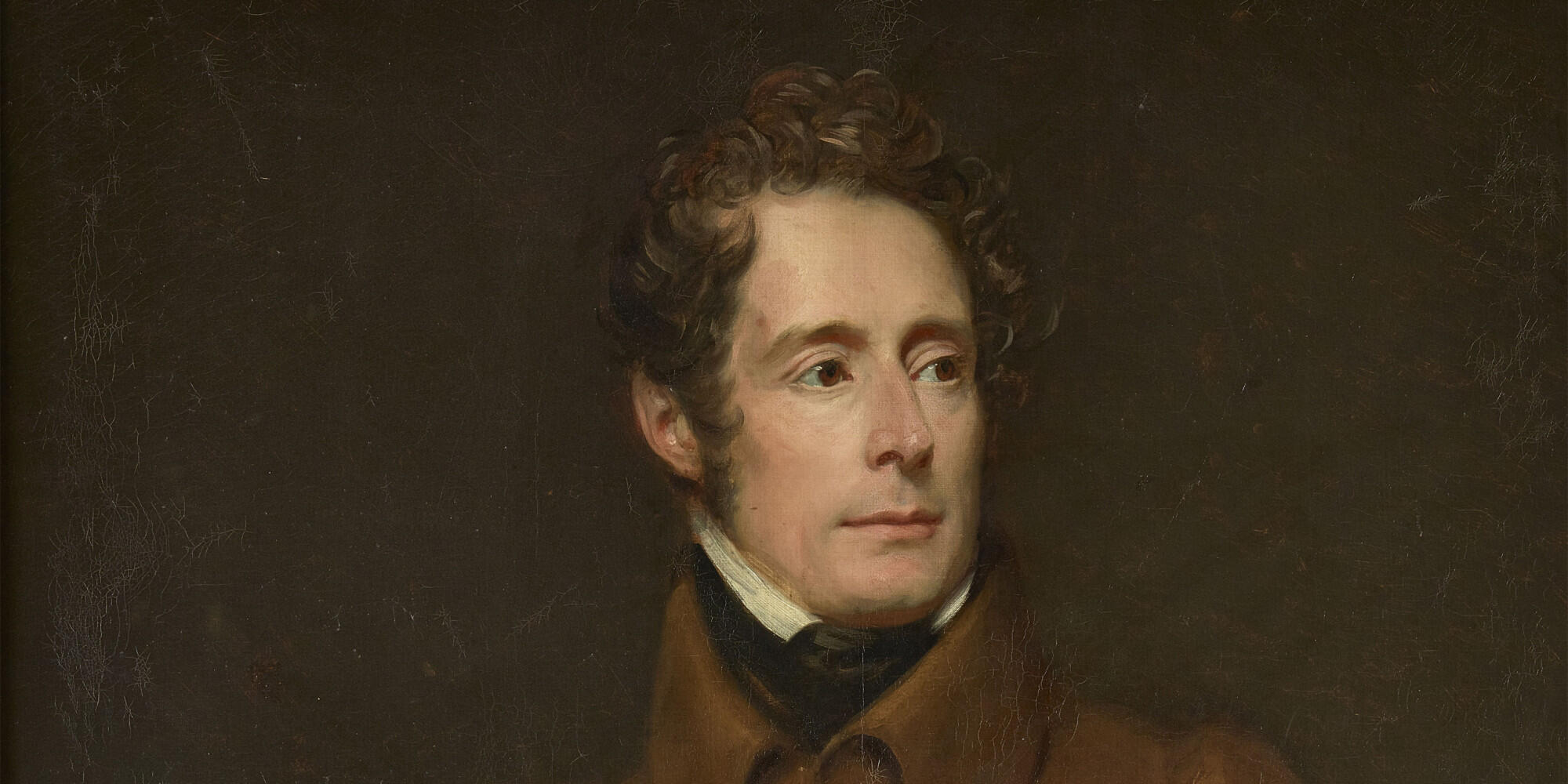 Portrait d'Alphonse de Lamartine