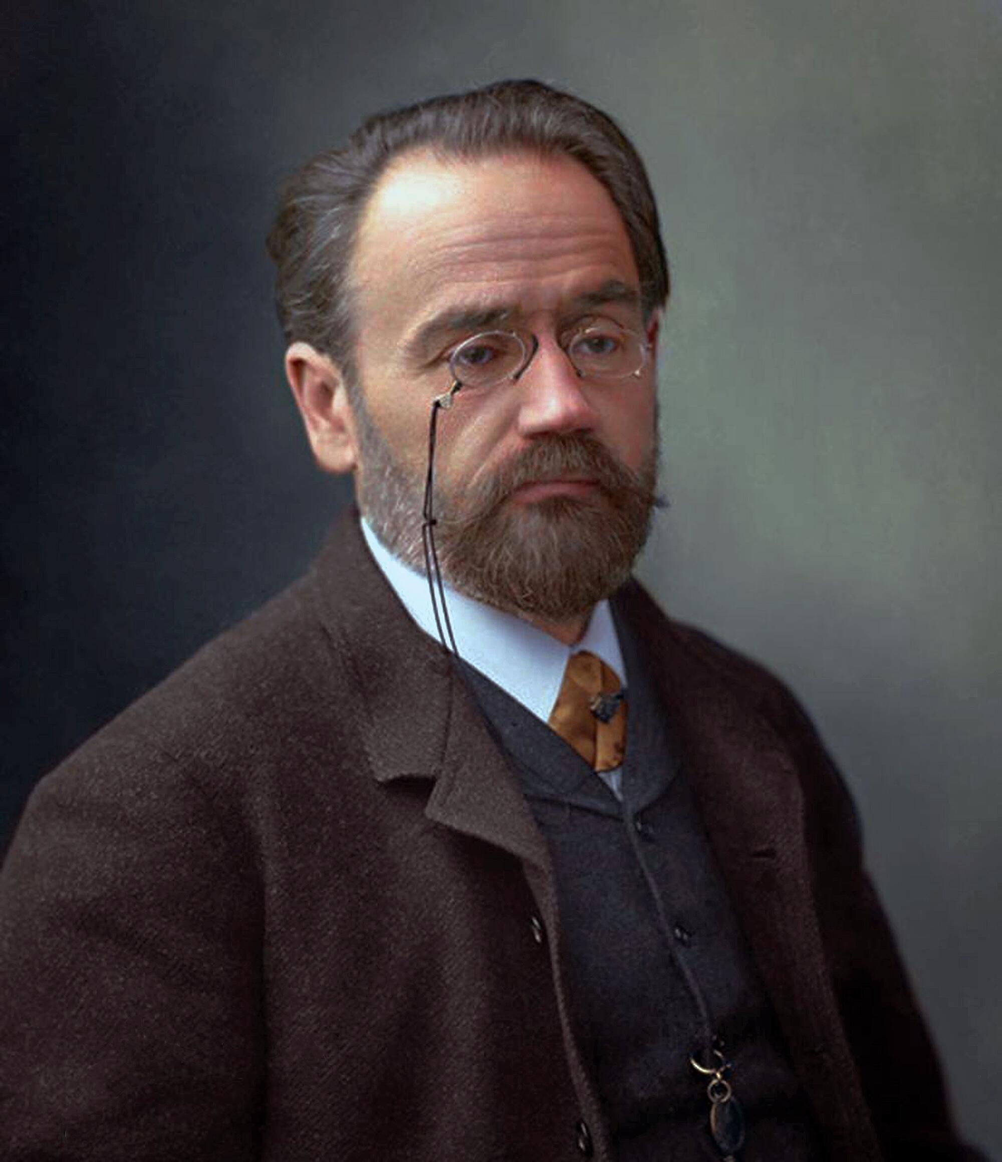Portrait d'Emile Zola