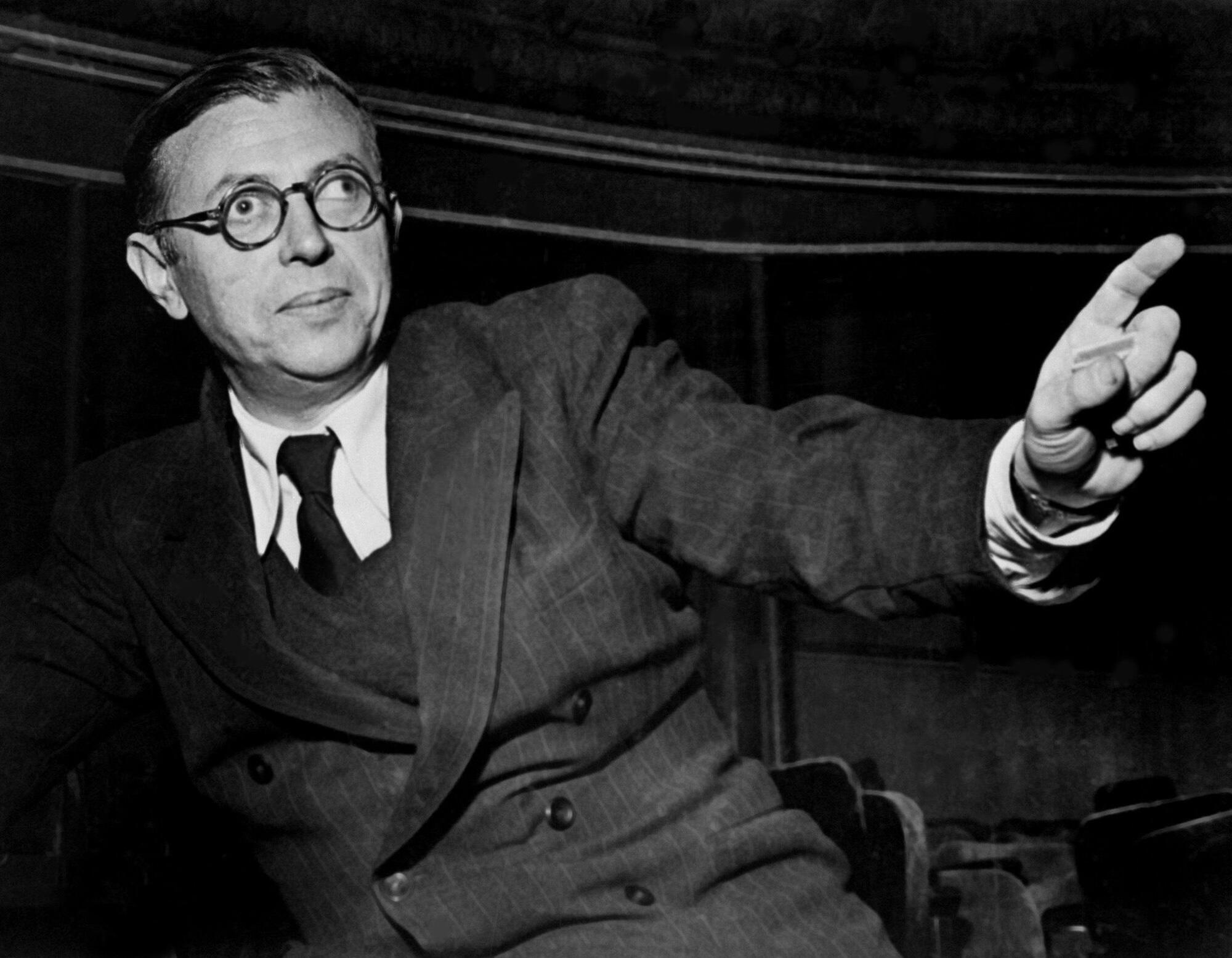 Portrait de Jean-Paul Sartre
