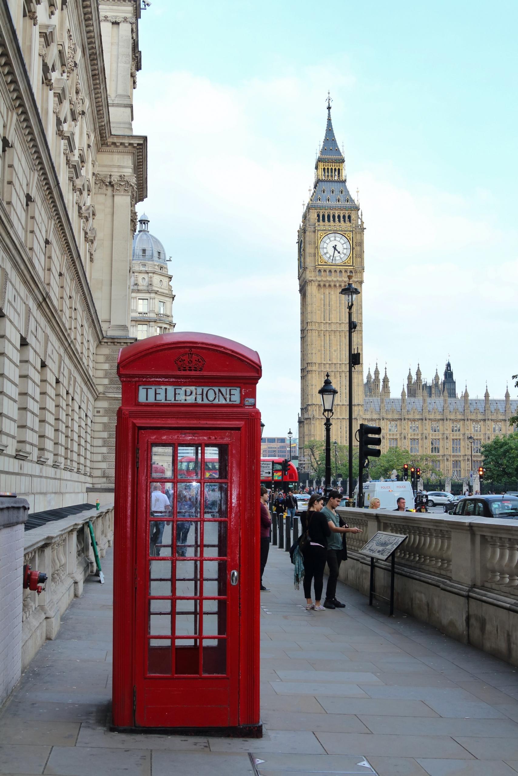 photo d'un paysage typique londonien
