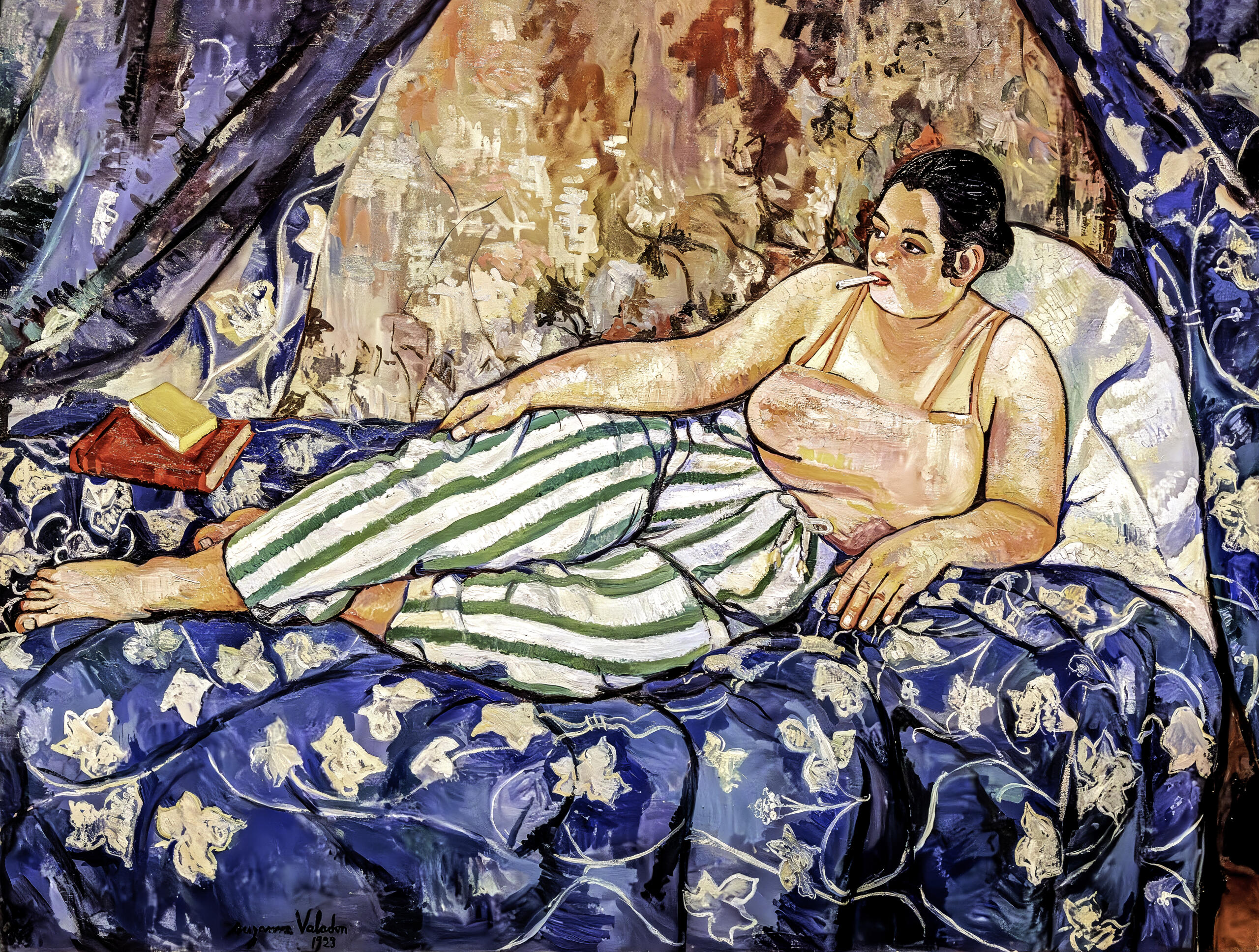 La chambre bleue de Suzanne Valadon
