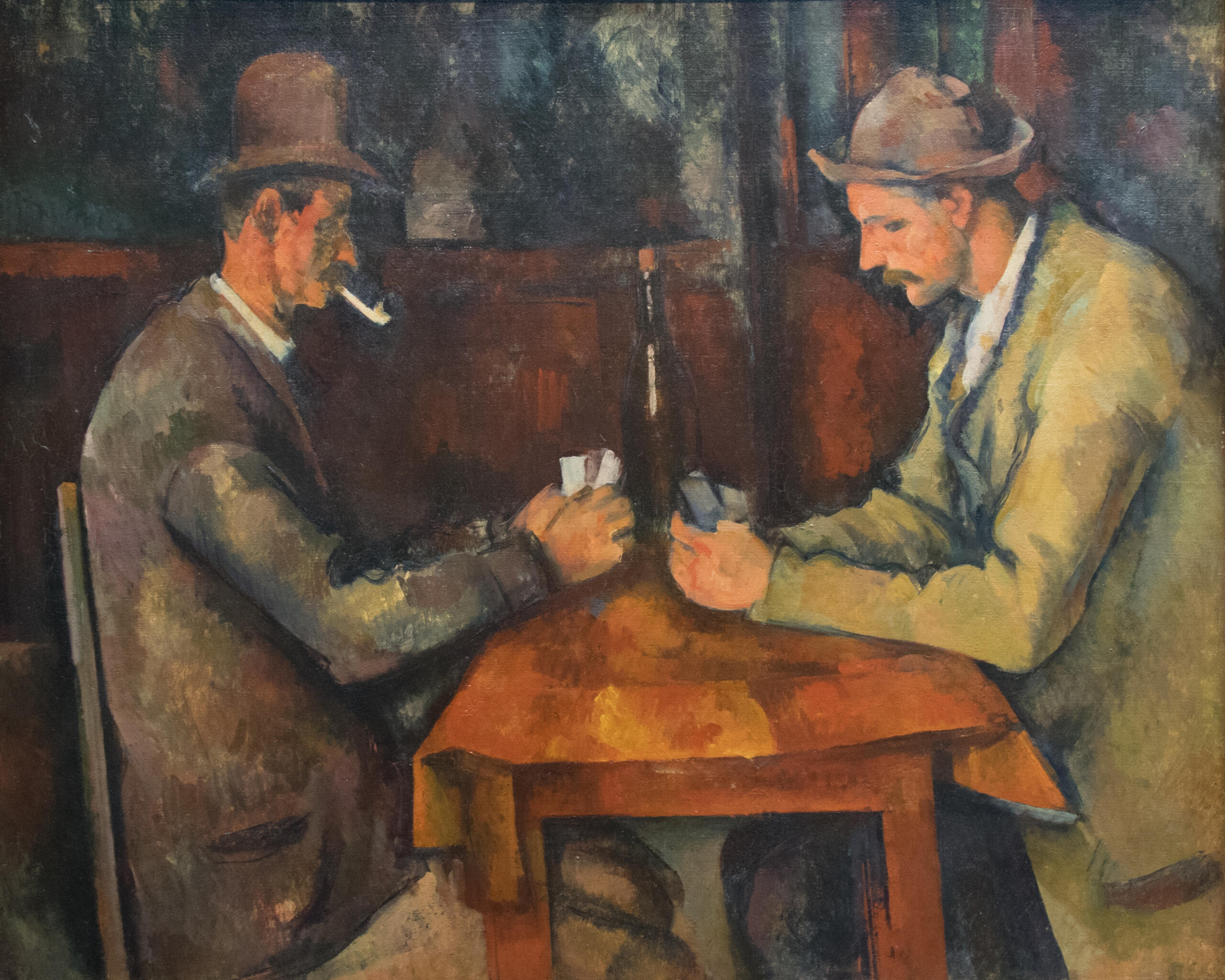 Les Joueurs de cartes de Cézanne