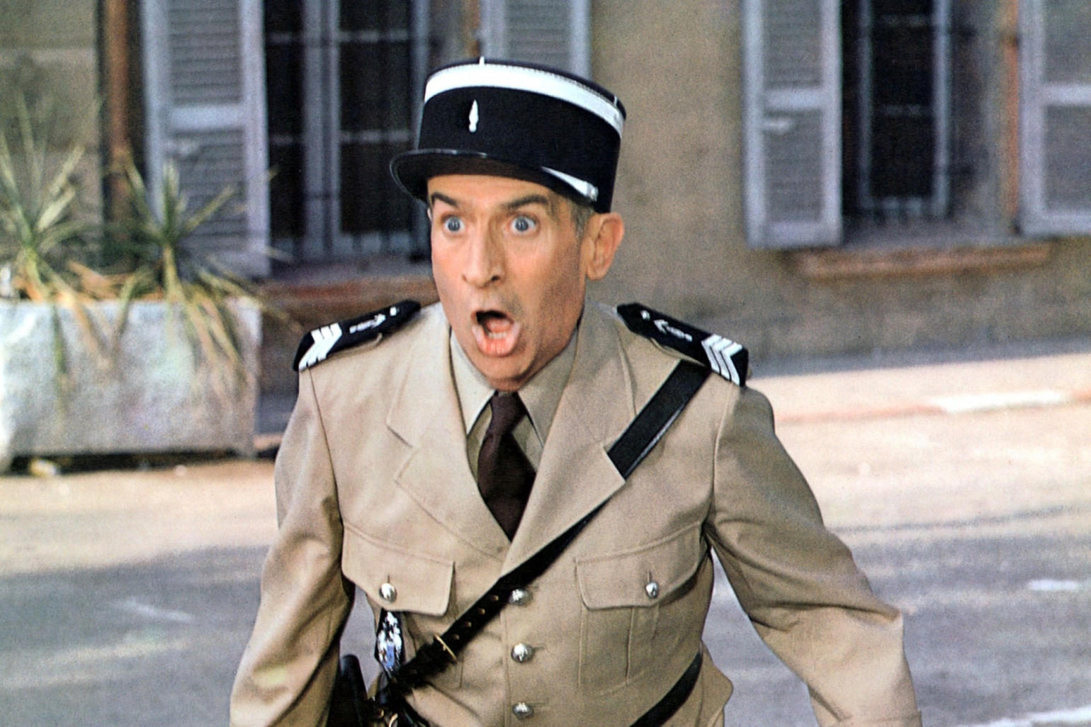 Louis de Funès dans "Le gendarme et les extra-terrestres"