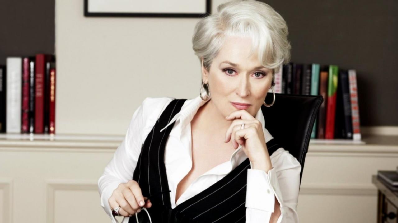 Meryl Streep dans le film Le diable s'habille en prada