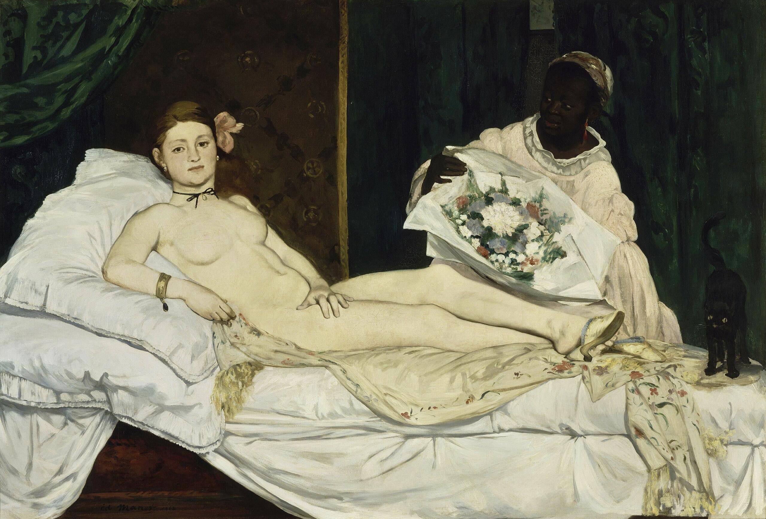 Tableau Olympia de Manet