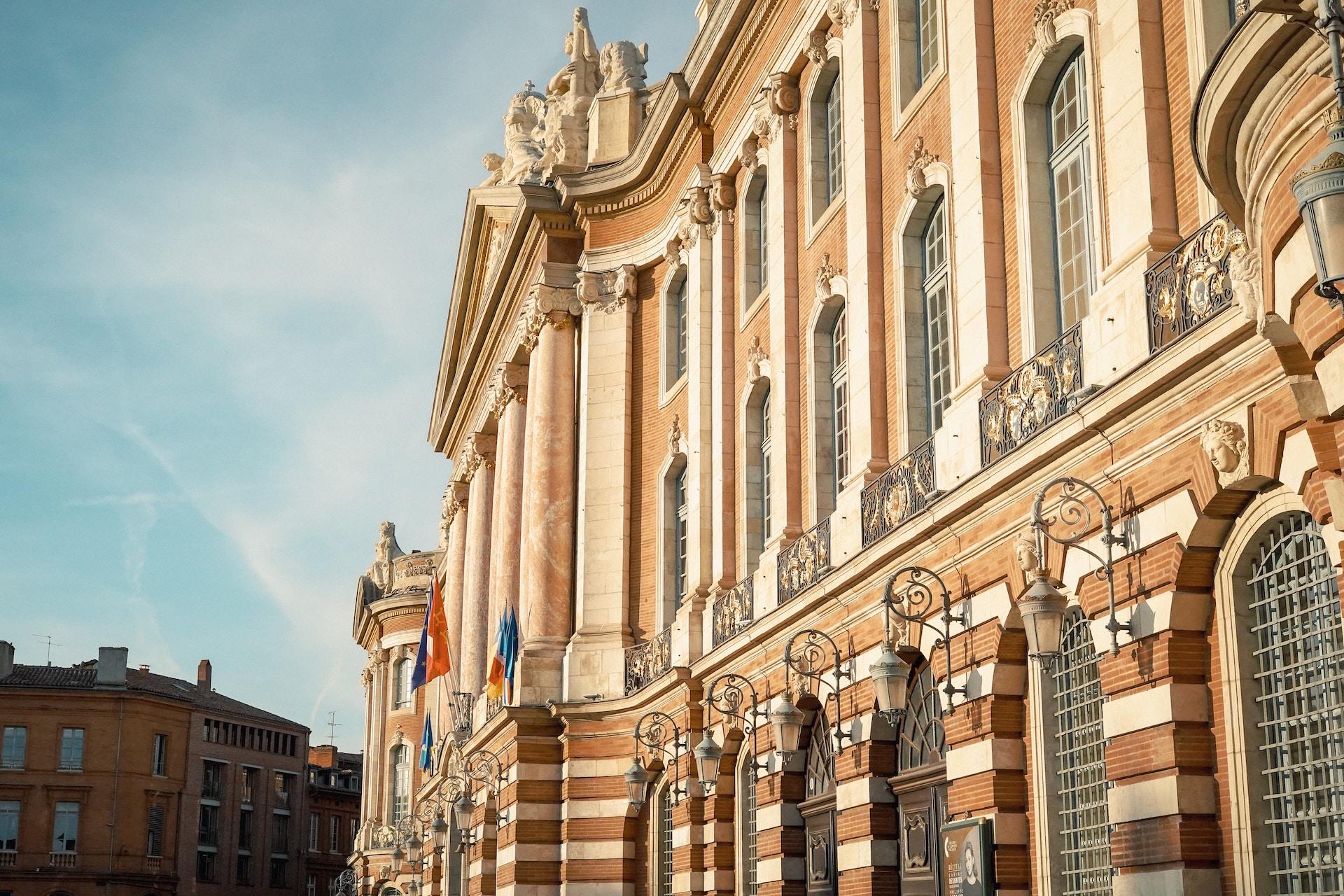 bâtiment toulousain sur le Capitole