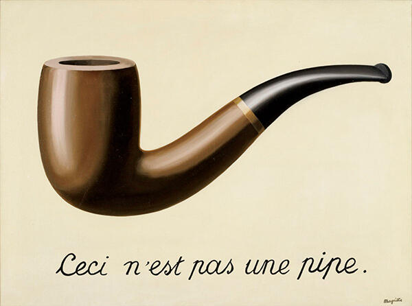 La Trahison des Images (ceci n'est une pipe)