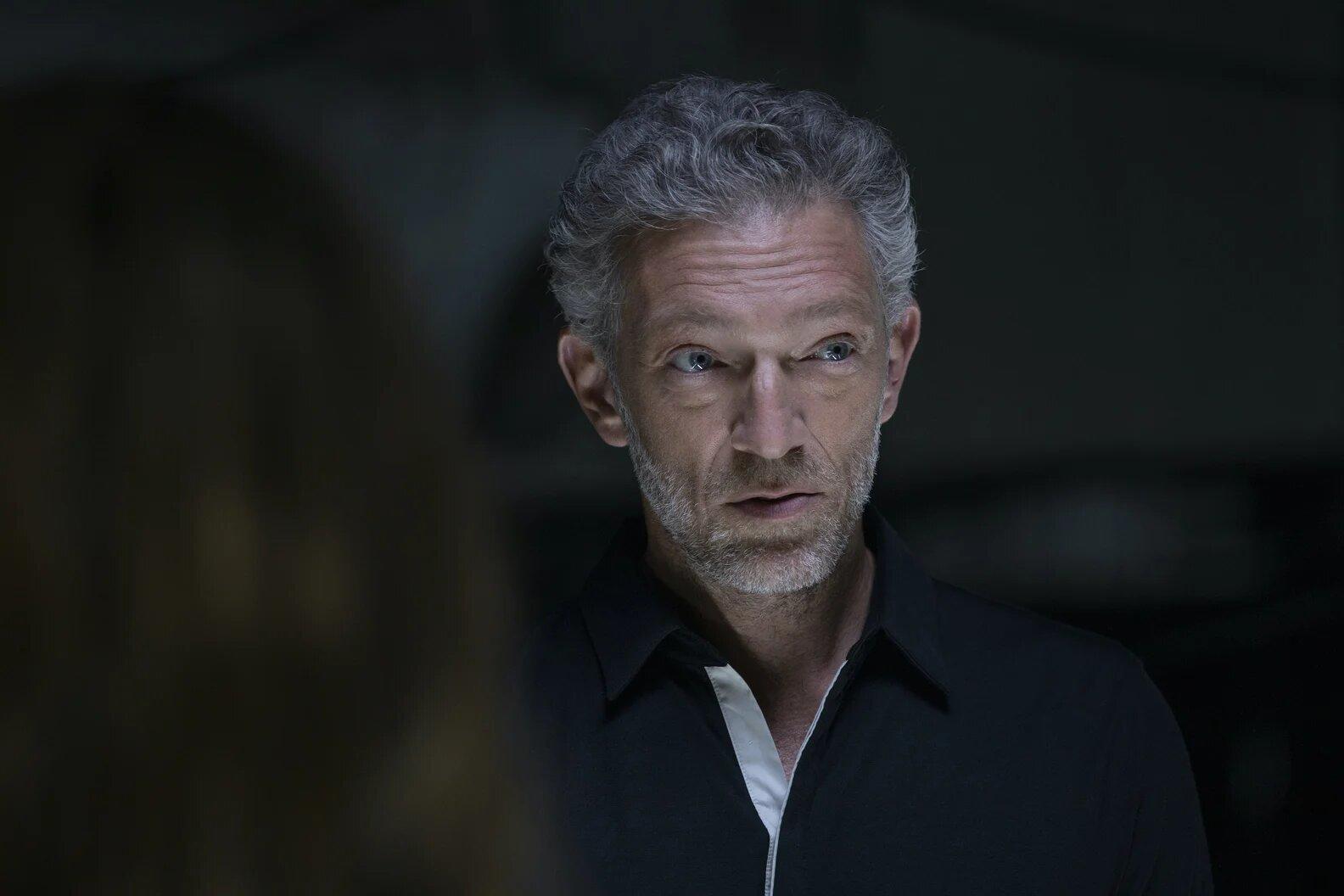 Vincent Cassel dans une série récente.