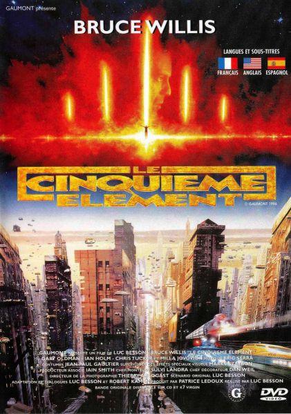 L'affiche du film Le Cinquième Element.