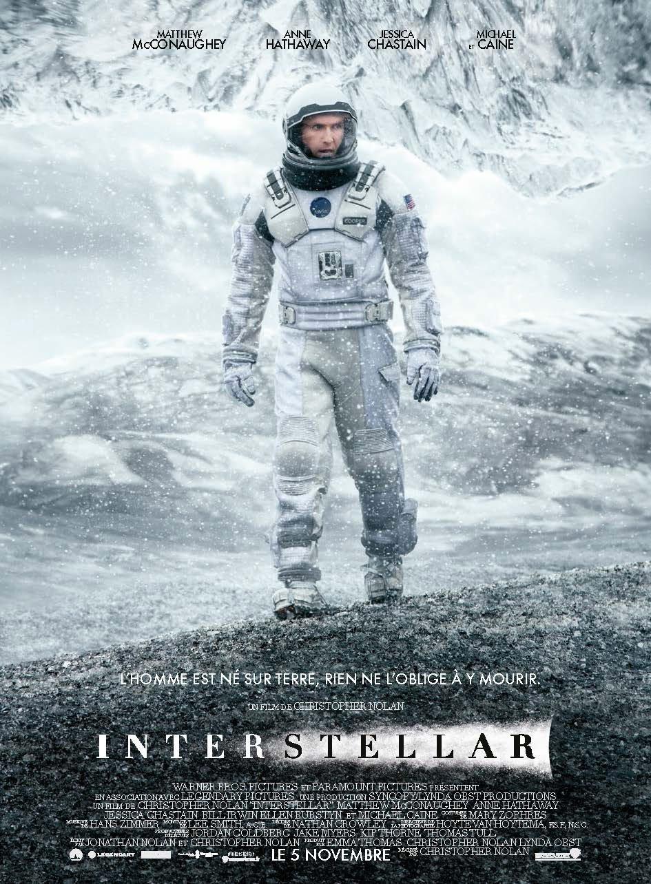 L'affiche d'Interstellar