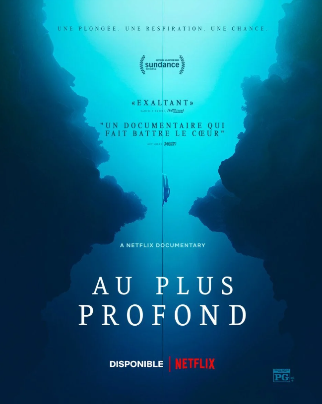 Affiche du documentaire "Au plus profond"