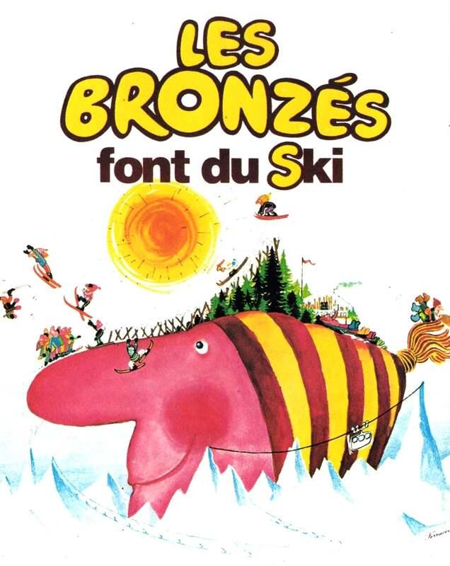 L'affiche du film Les Bronzés font du ski
