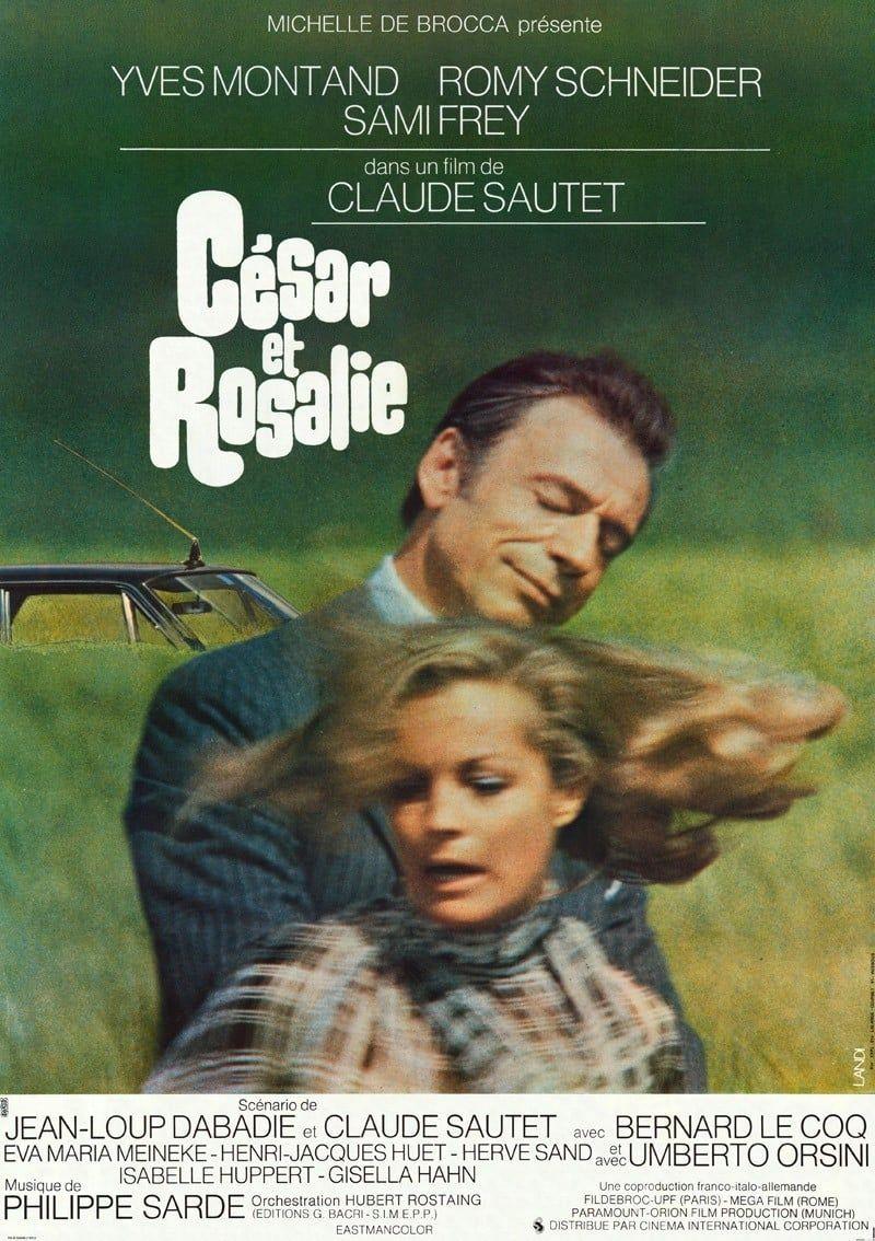 L'affiche du film "César et Rosalie". 