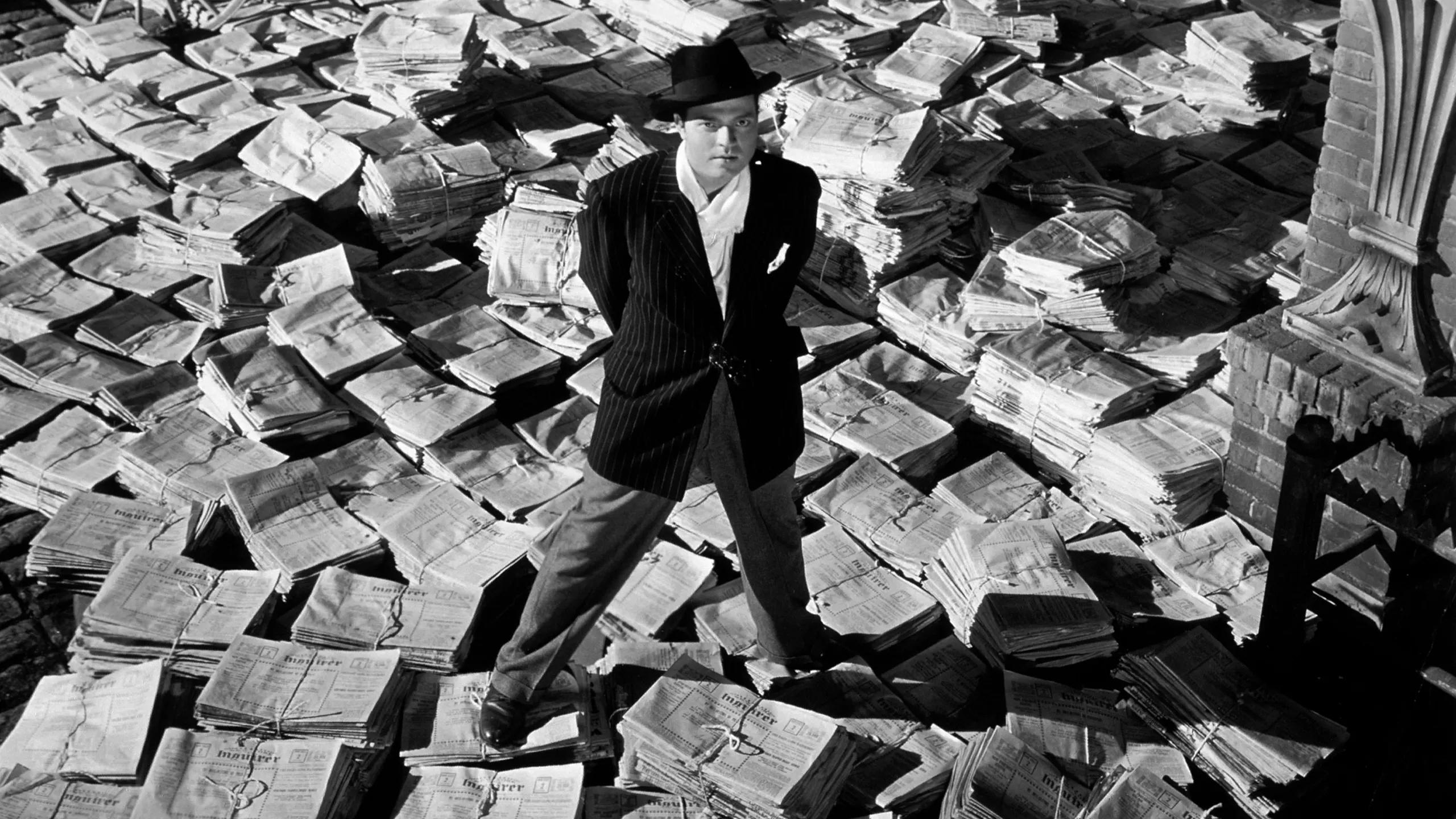 Une scène culte du film Citizen Kane.