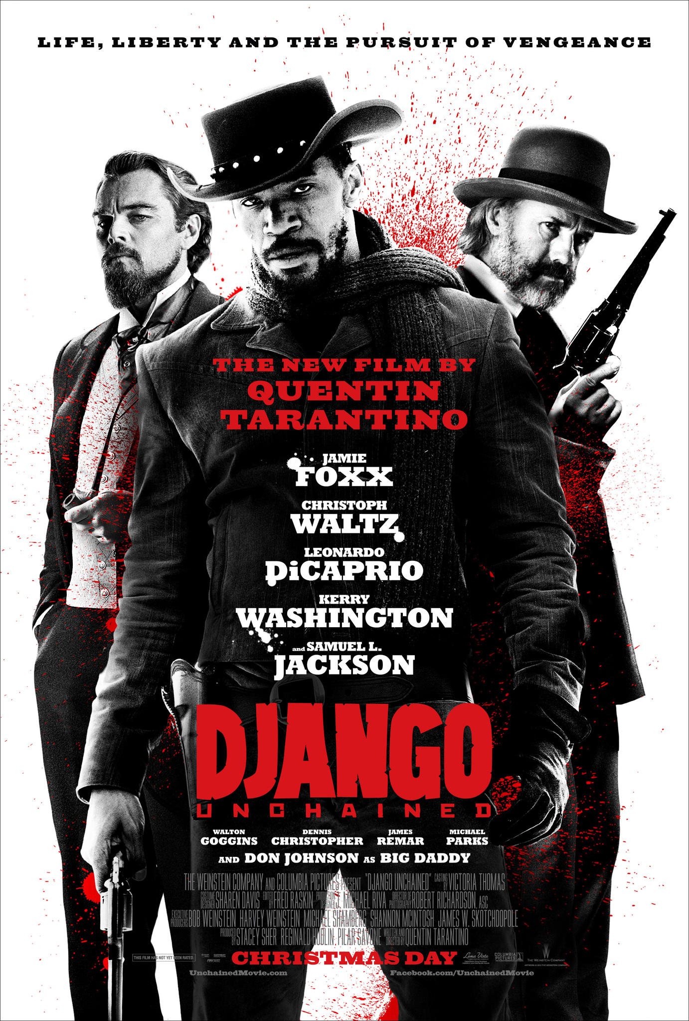 Affiche du film Django Unchained. 