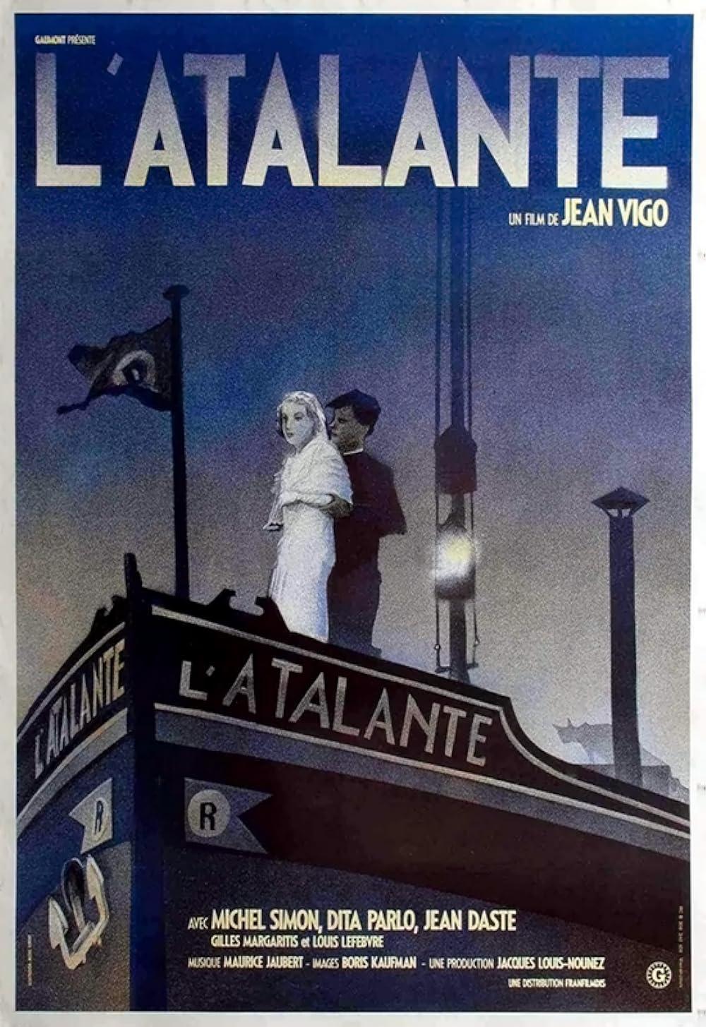 L'affiche du film "L'Atalante". 