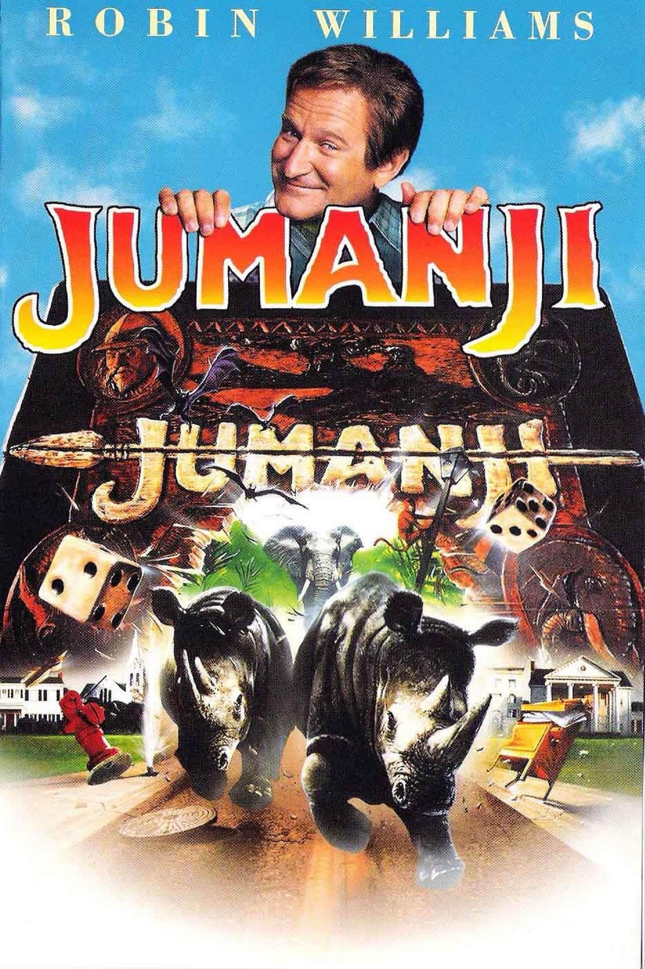 L'affiche du film Jumanji.