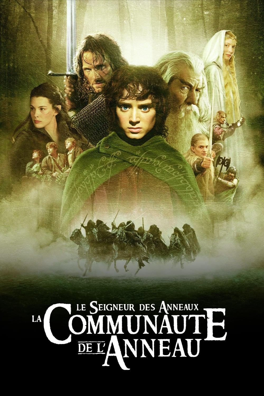 Affiche du Film Le Seigneur des Anneaux la communauté de l'anneau