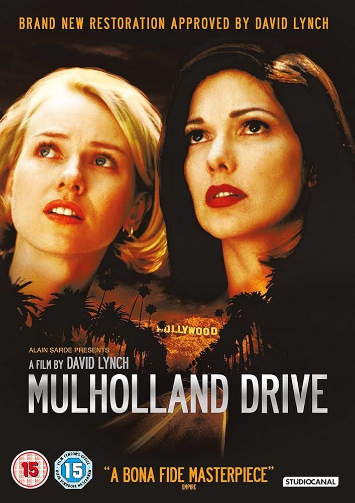 L'affiche de Mulholland Drive.