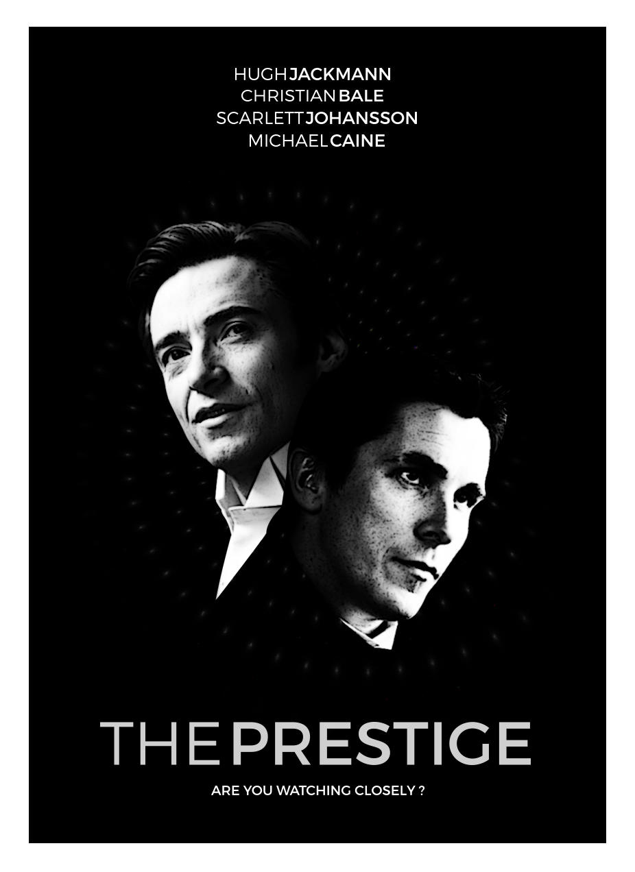 Affiche du film Le Prestige.