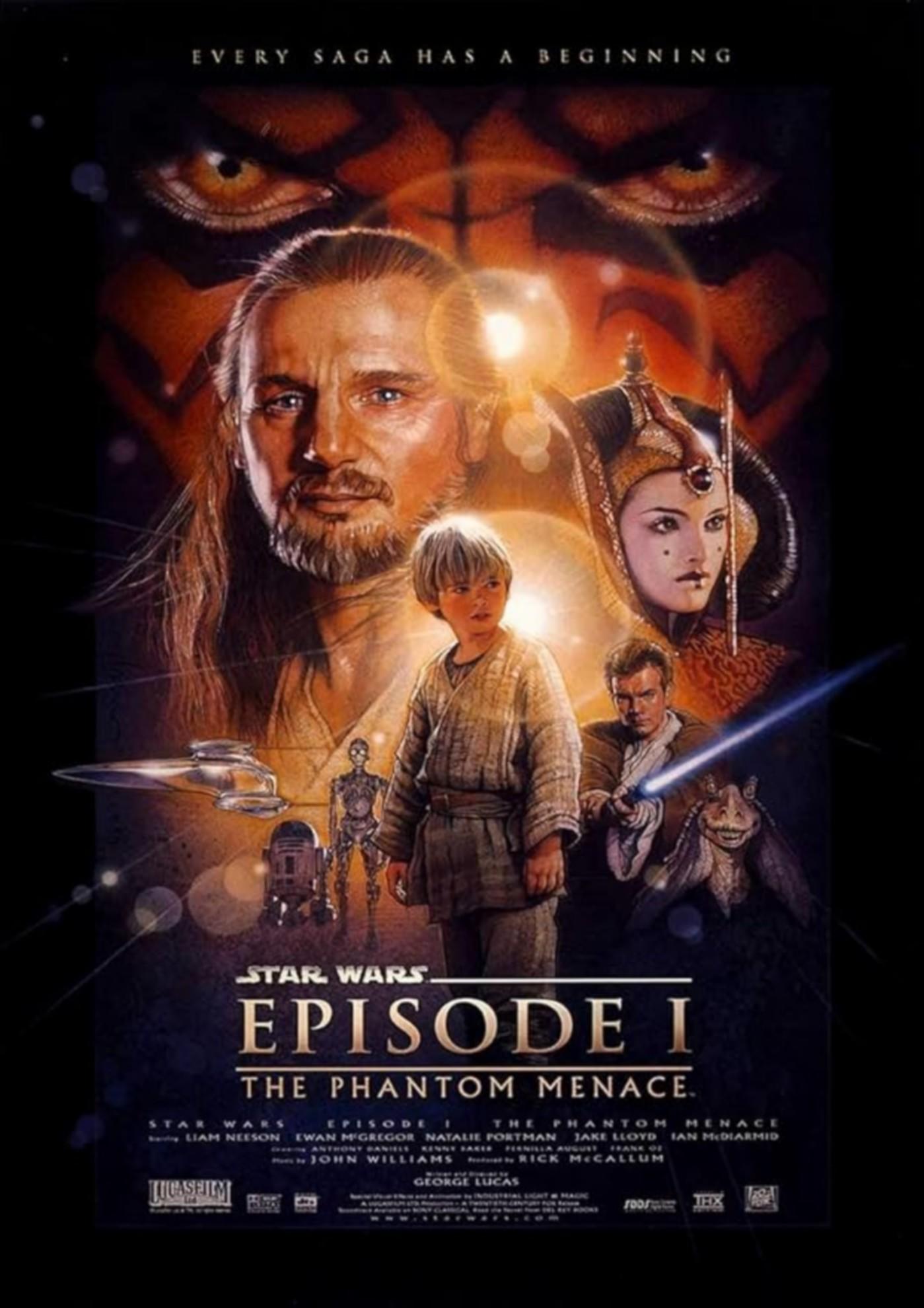 L'affiche de la Menace Fantôme.