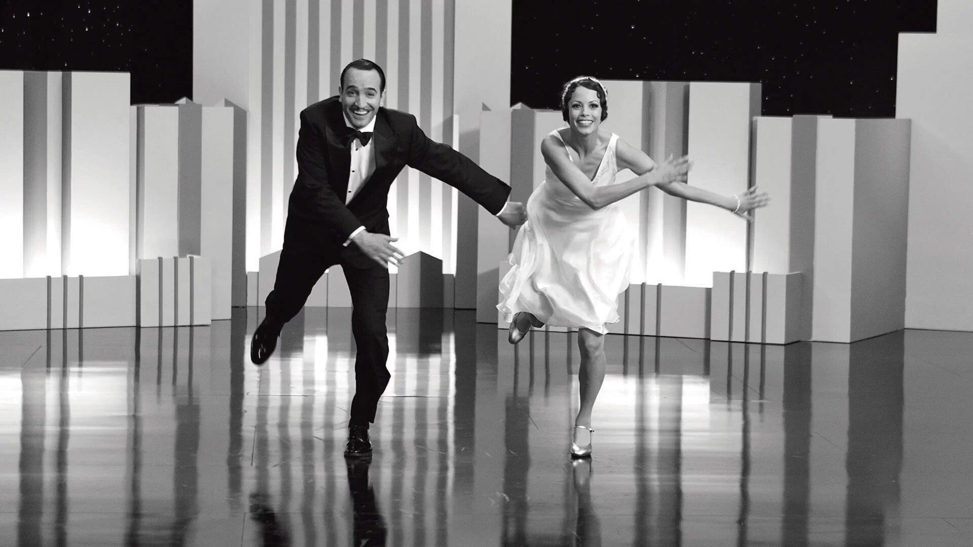 Jean Dujardin et Bérénice Bejo dansent dans The Artist.