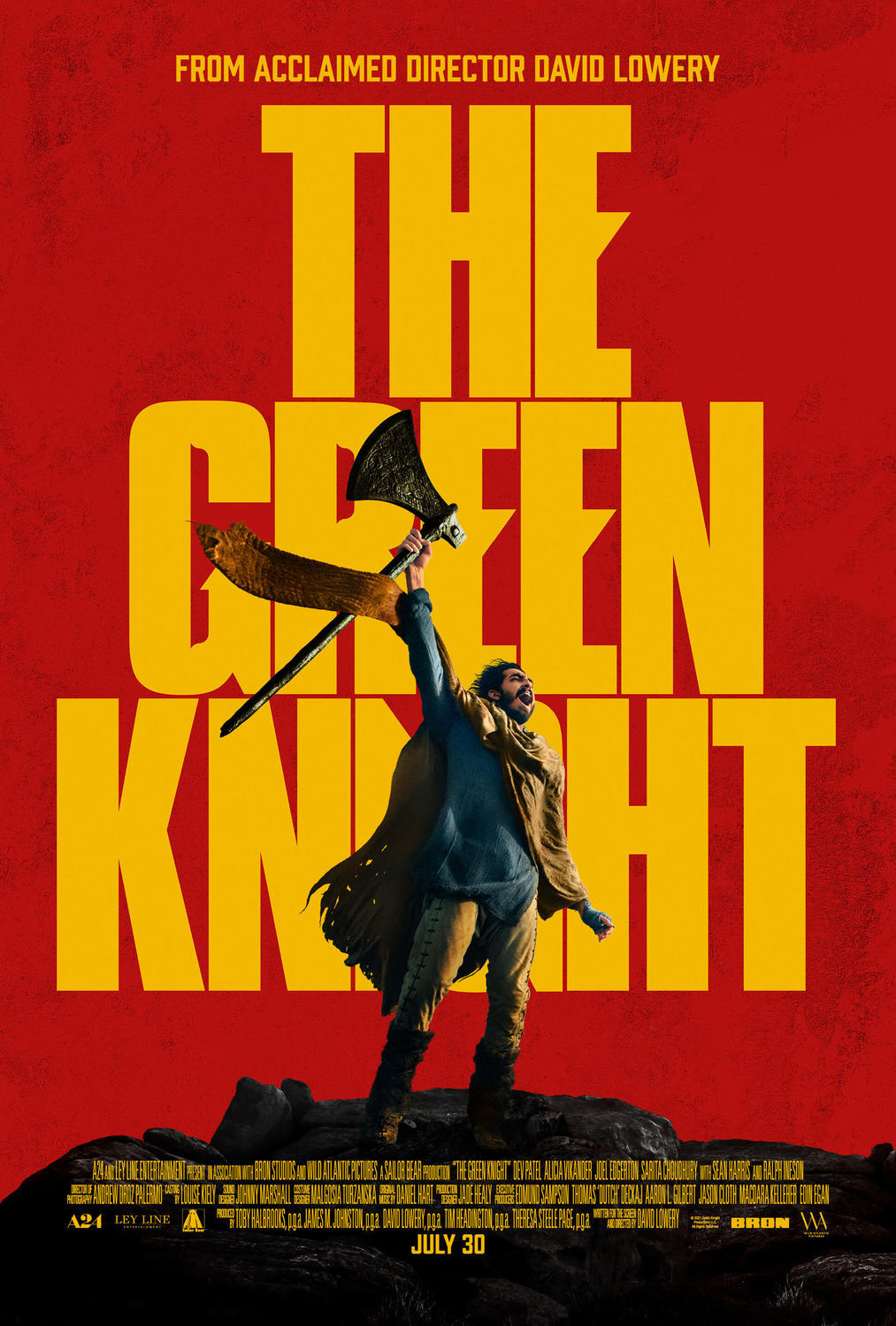 Affiche du film The Green Knight