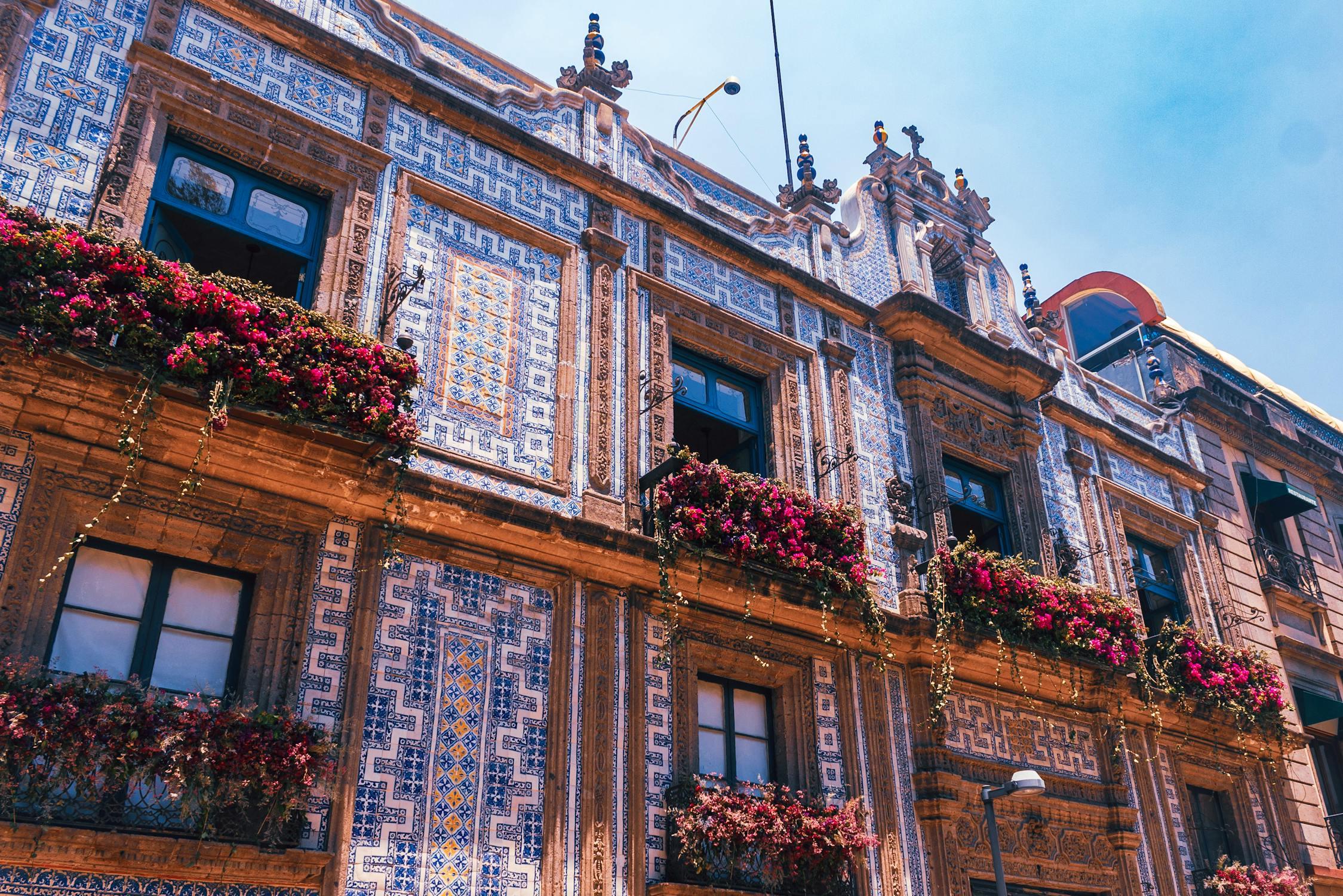 Façade d'un immeuble portugais.