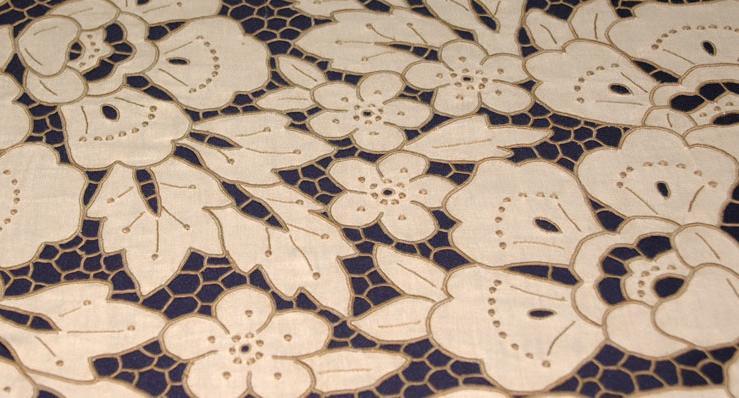 Motifs de broderie de Madère.