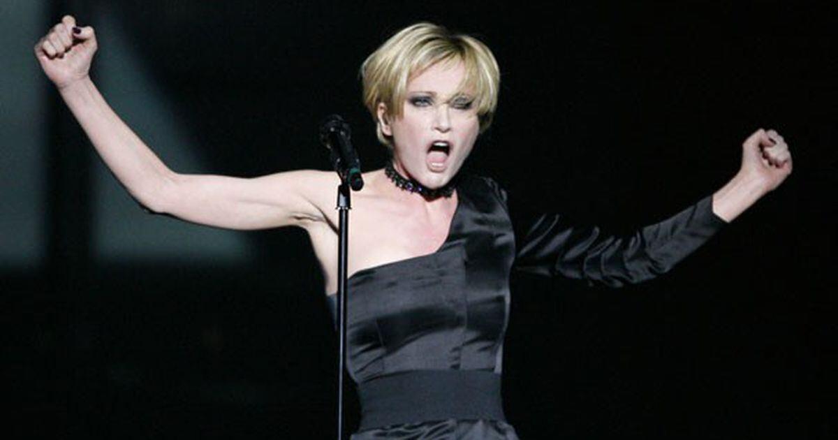 Patricia Kaas lors de l'Eurovision 2009.