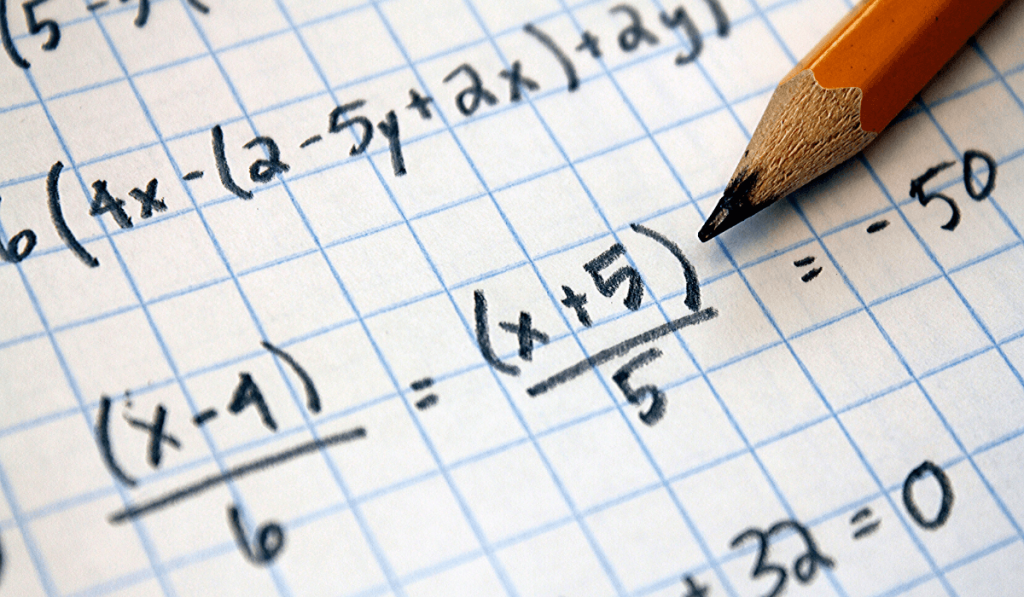 Exercices de maths et fractions à une inconnue.
