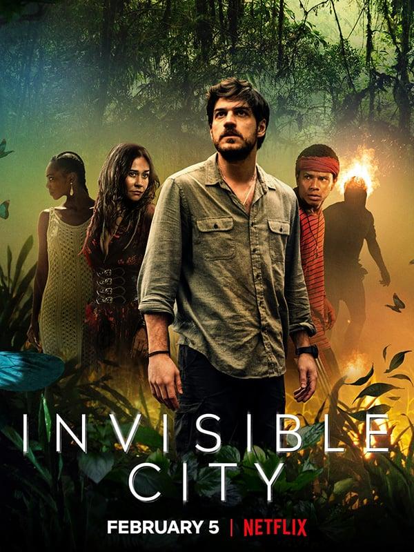 L'affiche de la série la Cité Invisible sur Netflix.