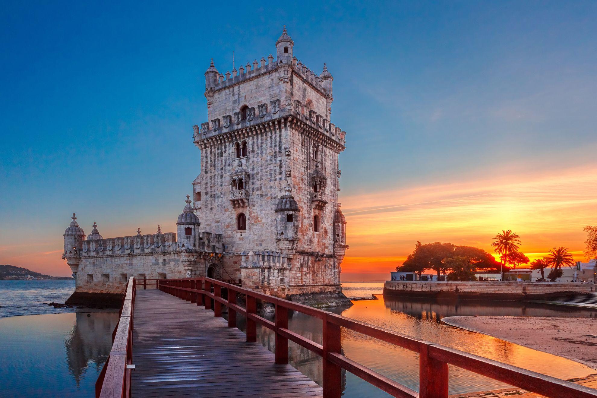 La tour de Belem à Lisbonne.