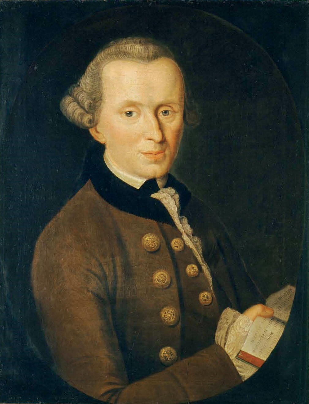 Peinture d'Emmanuel Kant