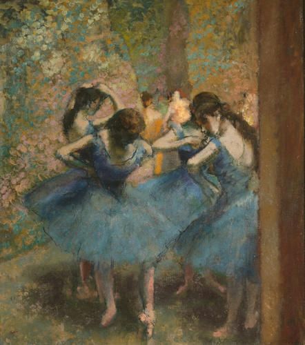 Représentation du tableau de Degas.