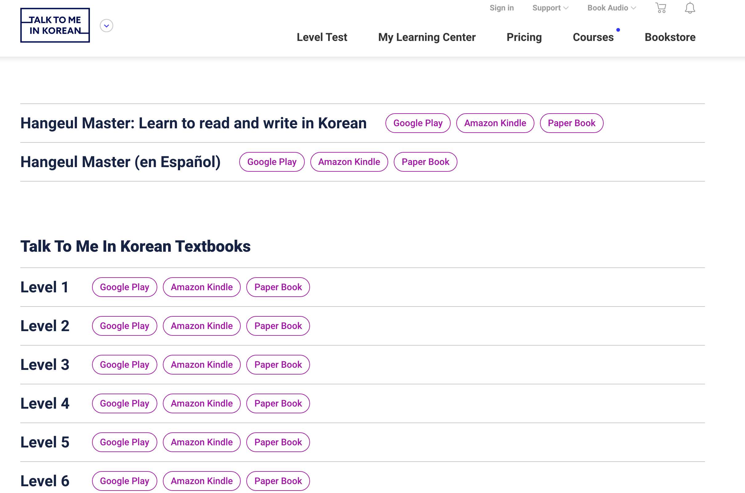 extrait d'une page web du site TTMIK