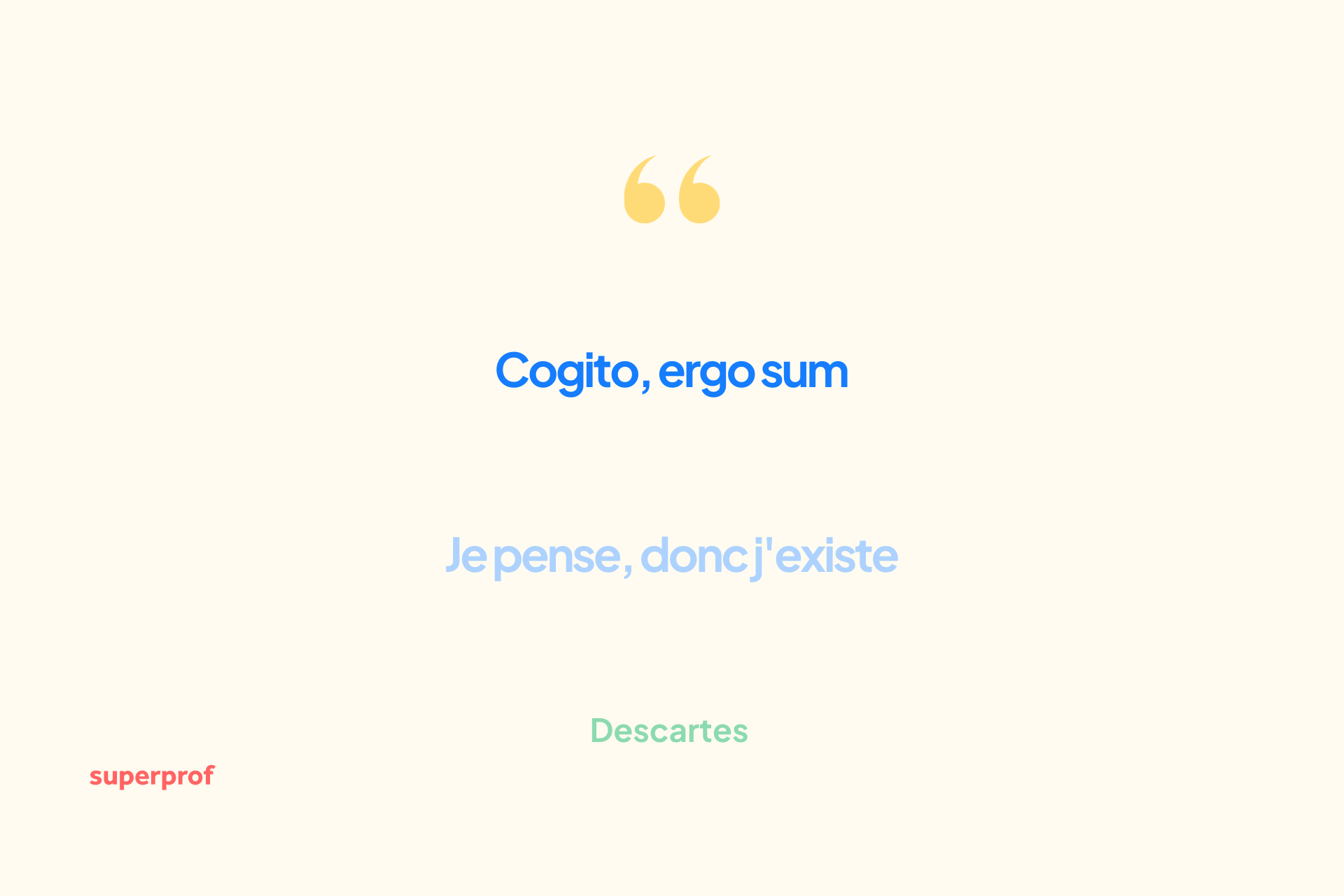 Cogito, ergo sum