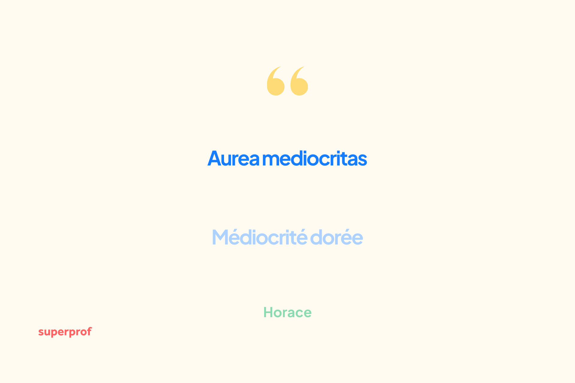 Aurea mediocritas